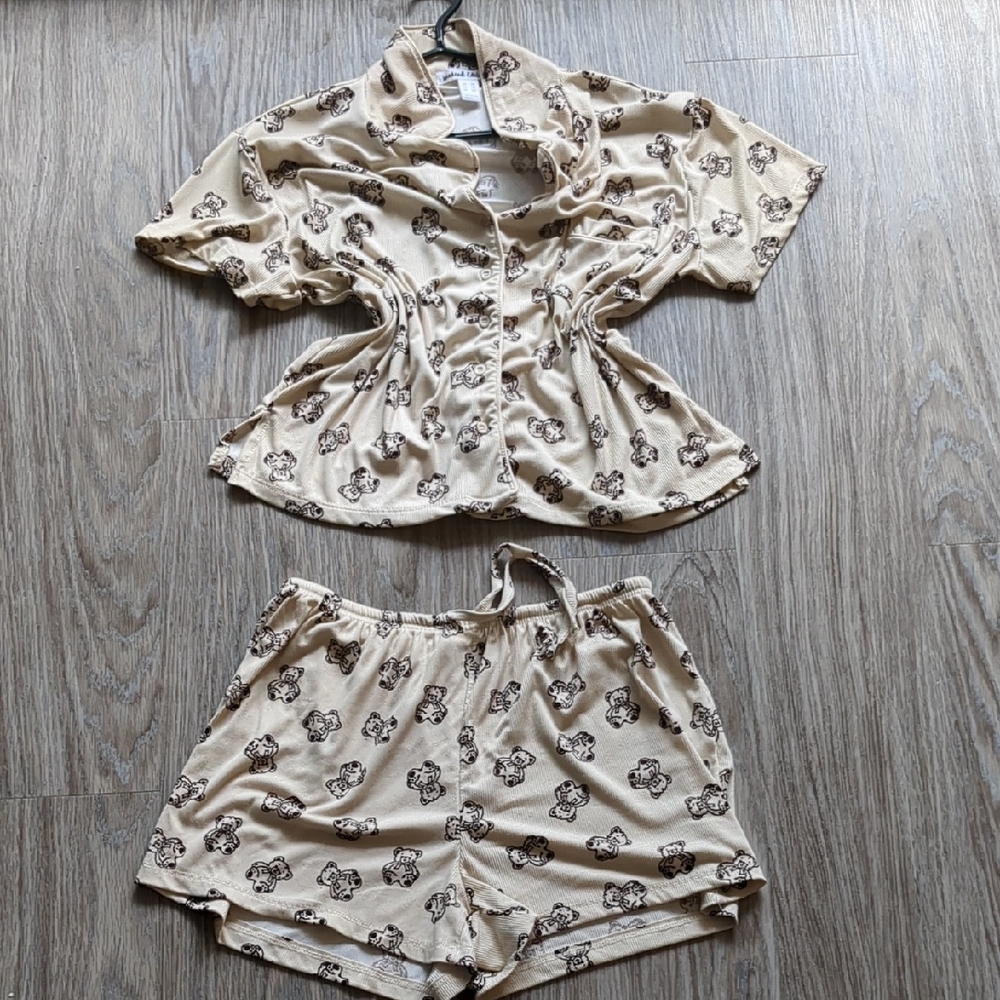 XL Teddy Bear PJ Set